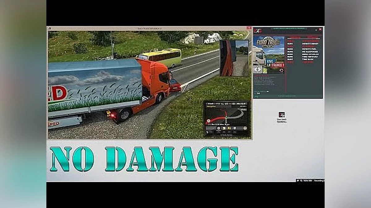 Euro Truck Simulator 2 - Vive la France — Трейнер / Trainer (+8) [1.26.2s: 64 Bit] [FutureX]