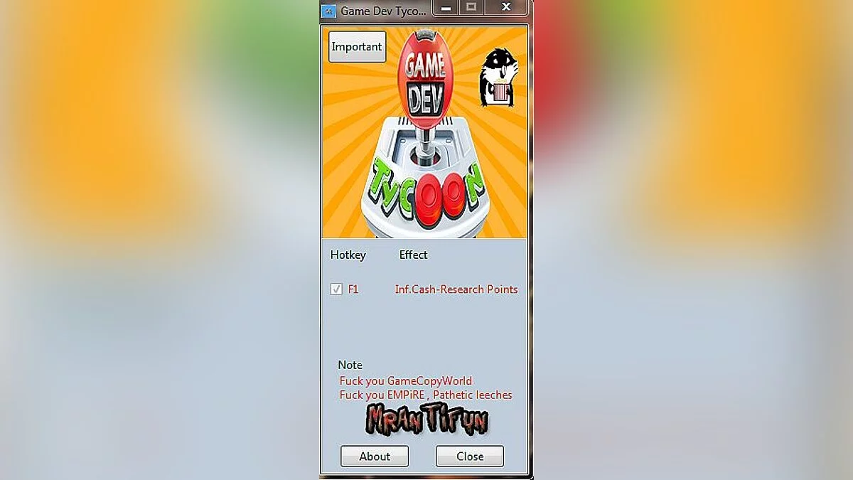 Трейнер / Trainer (+2) [1.4.5] [MrAntiFun]
