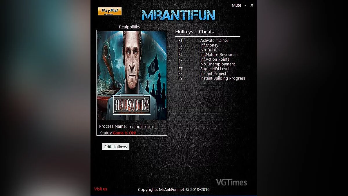 Трейнер / Trainer (+8) [1.3.7] [MrAntiFun]