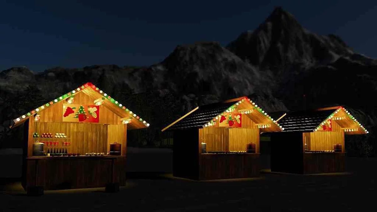 Christmas Market Mulled Wine — новогодние декорации