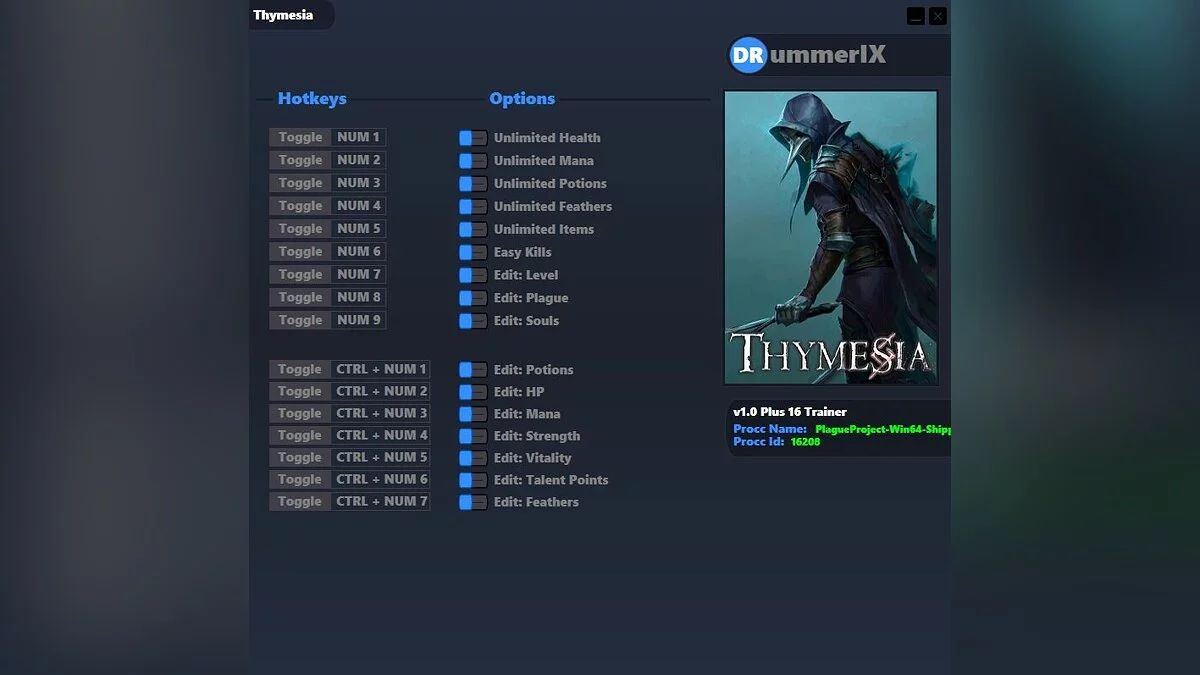 Трейнер (+16) [Game Version: 1.0] 