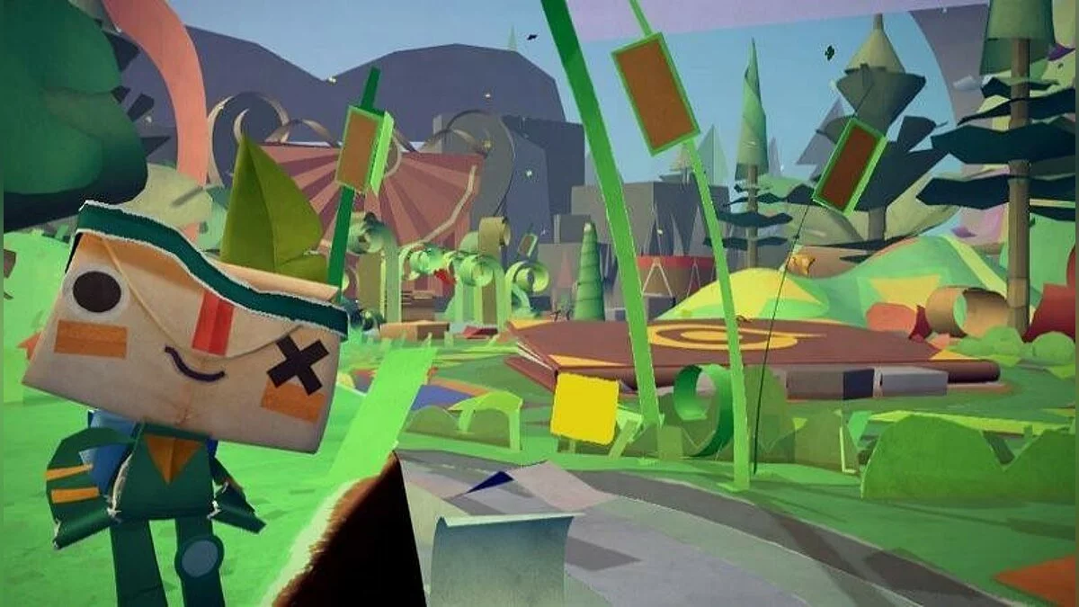 Скриншоты из Tearaway / Картинка 47
