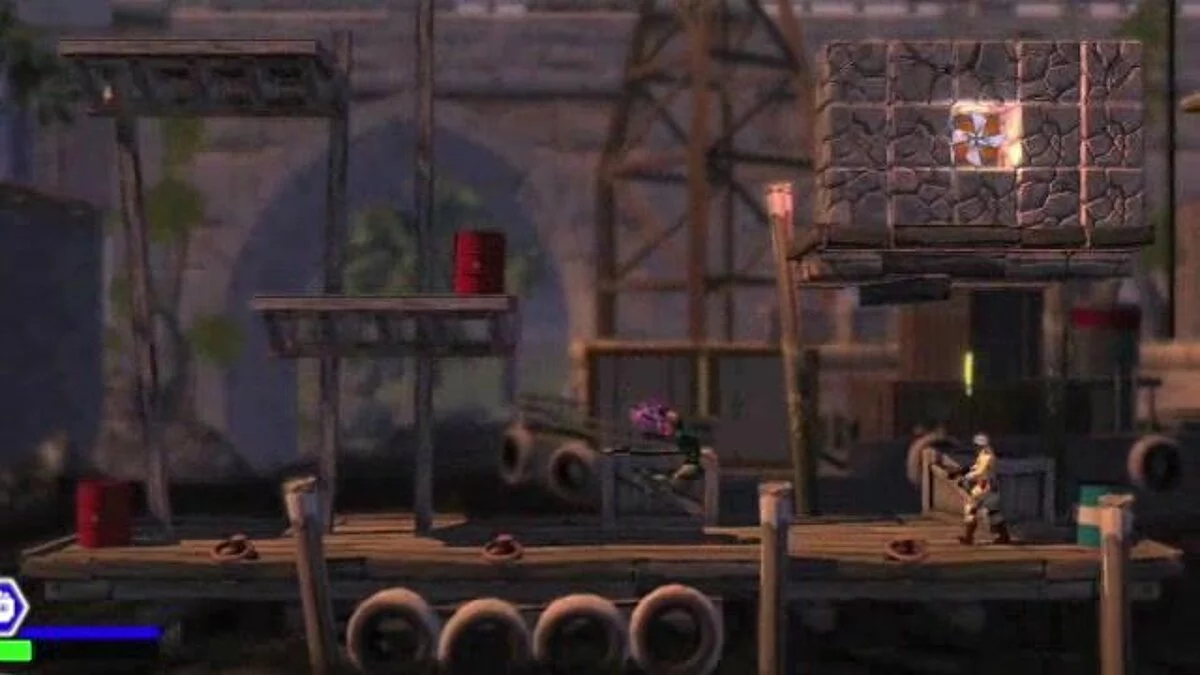 Скриншоты из Bionic Commando Rearmed 2 / Картинка 47