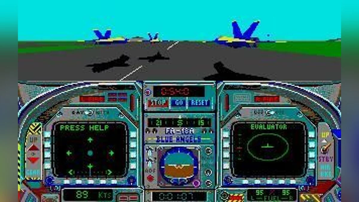 Скриншоты из Blue Angels: Formation Flight Simulation / Картинка 1