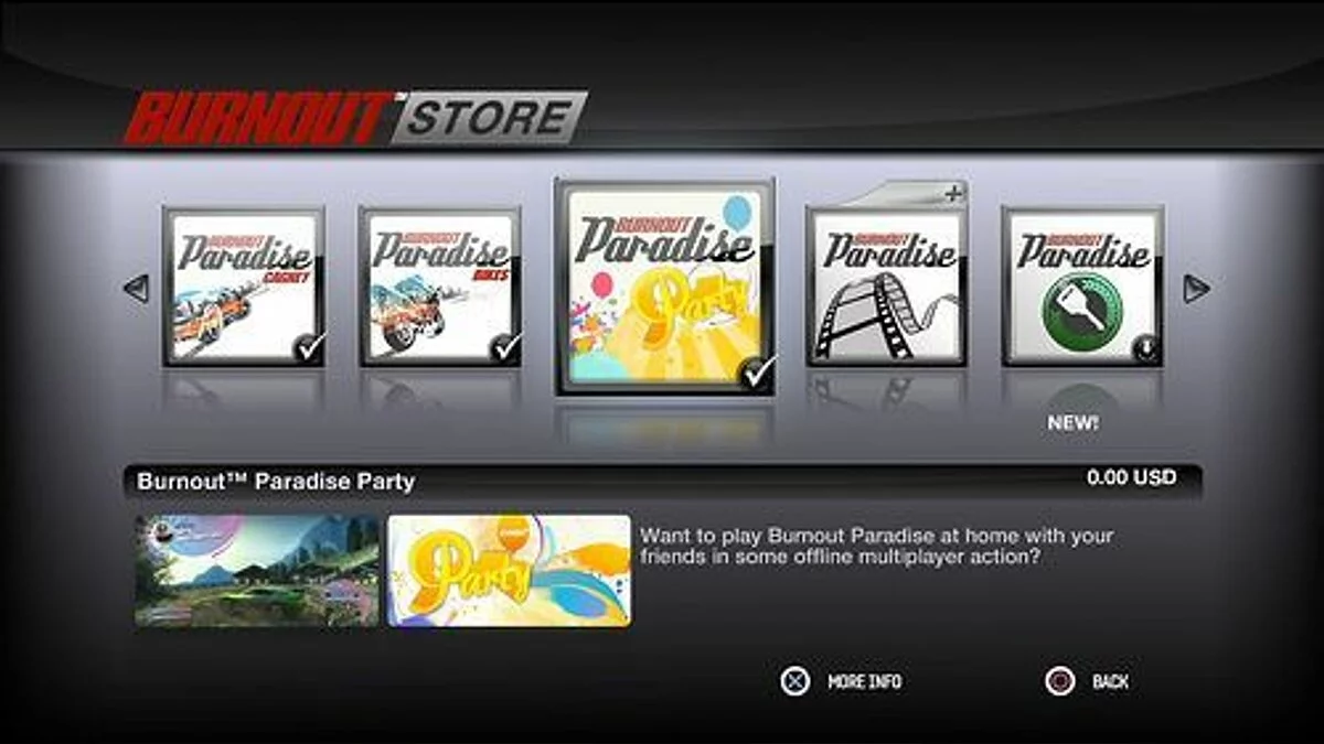 Скриншоты из Burnout Paradise / Картинка 66