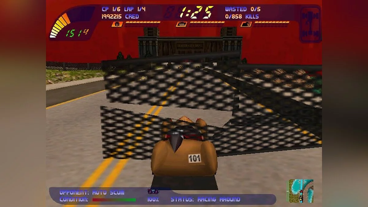 Скриншоты из Carmageddon 2: Carpocalypse Now / Картинка 59