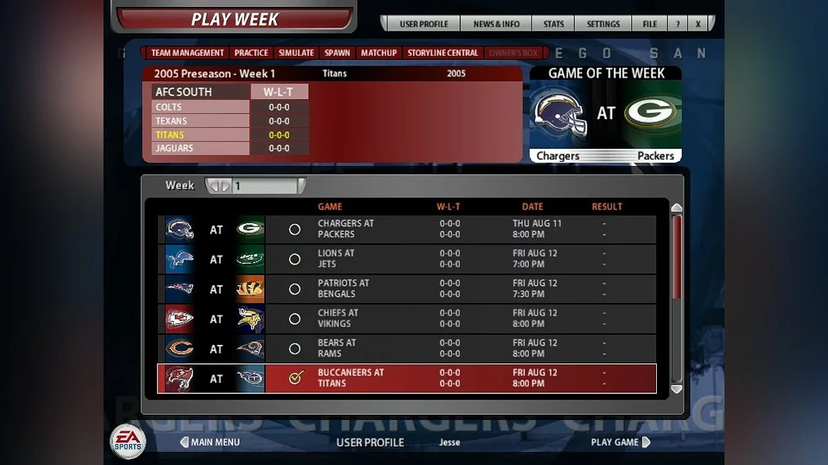 Скриншоты из Madden NFL 06 / Картинка 127