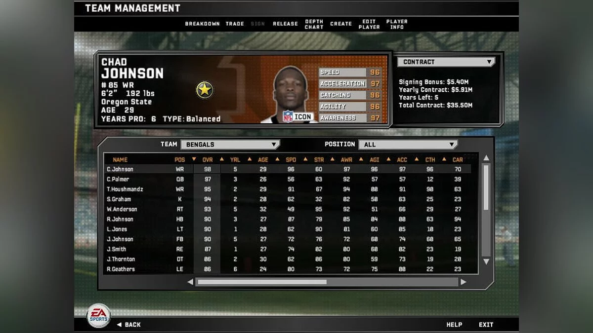 Скриншоты из Madden NFL 08 / Картинка 53