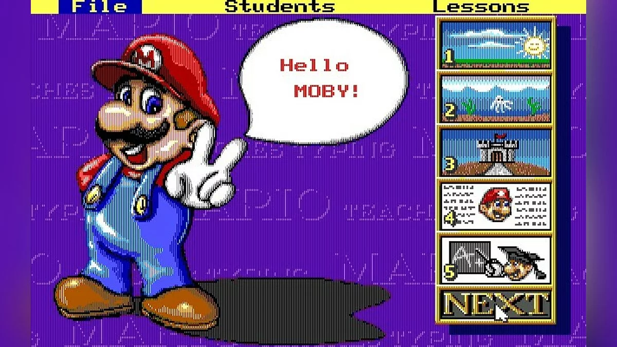 Скриншоты из Mario Teaches Typing / Картинка 14