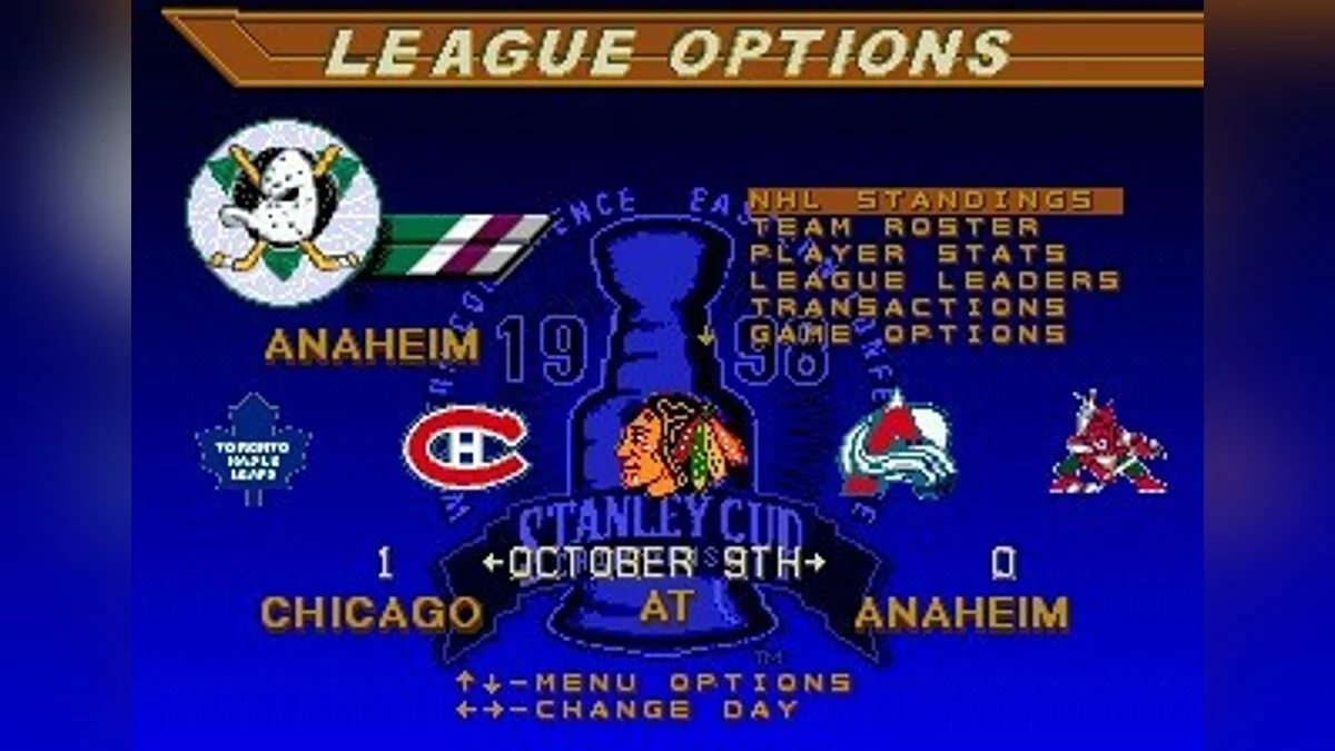 Скриншоты из NHL 98 / Картинка 37