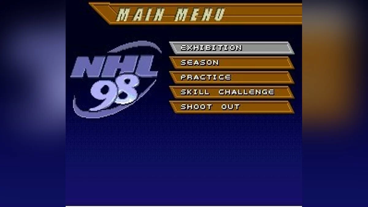 Скриншоты из NHL 98 / Картинка 45