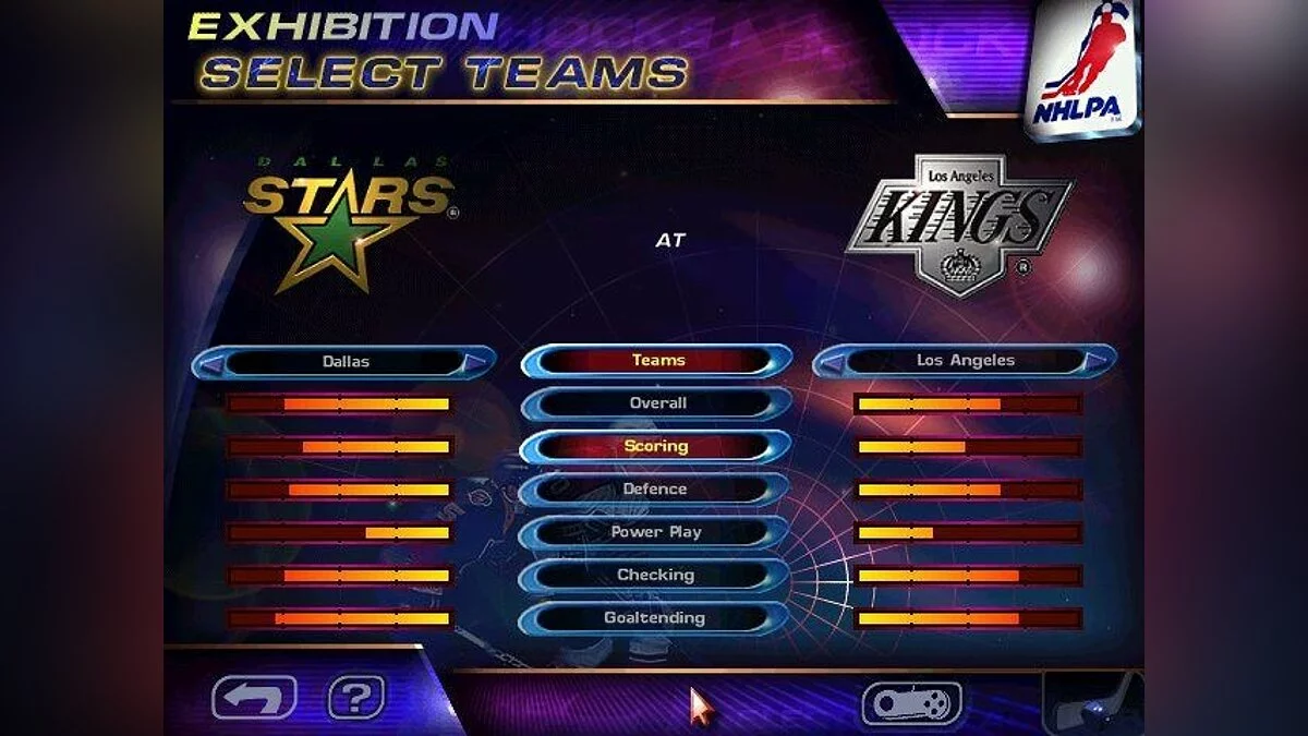 Скриншоты из NHL 98 / Картинка 57