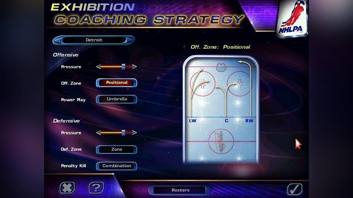 Скриншоты из NHL 98 / Картинка 62