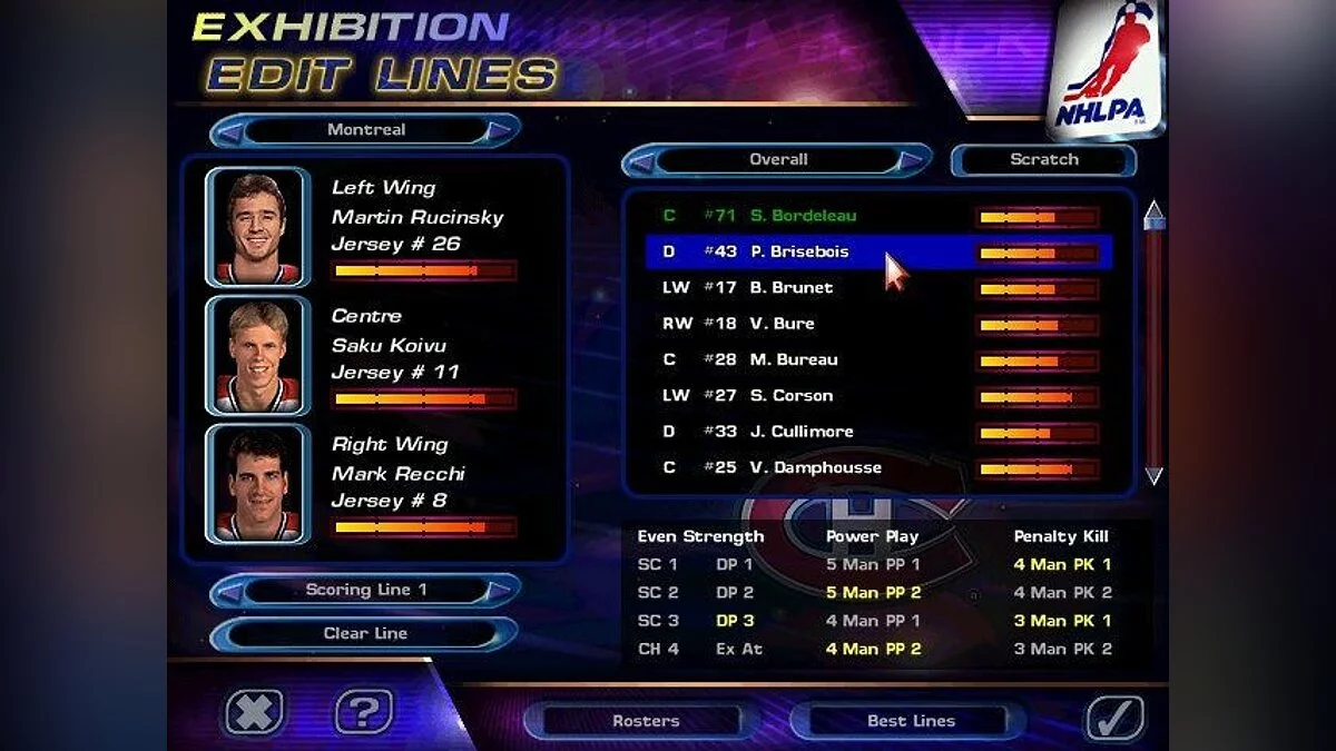 Скриншоты из NHL 98 / Картинка 60