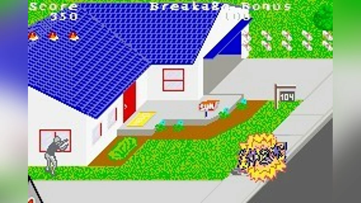 Скриншоты из PaperBoy / Rampage / Картинка 8