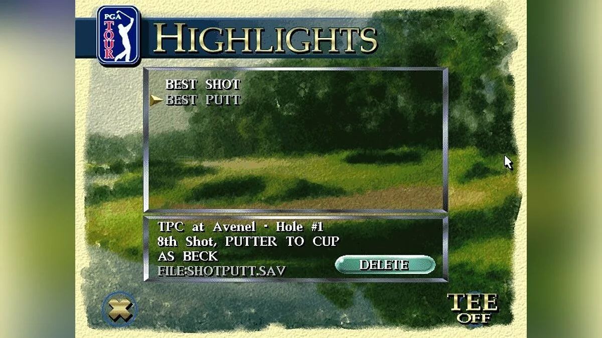 Скриншоты из PGA Tour 96 / Картинка 60