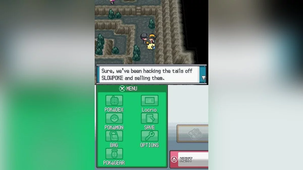 Скриншоты из Pokémon SoulSilver Version / Картинка 28