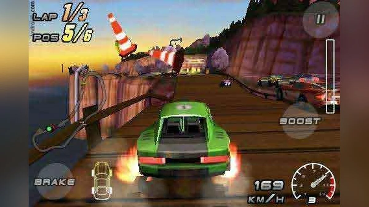 Скриншоты из Raging Thunder 2 / Картинка 10