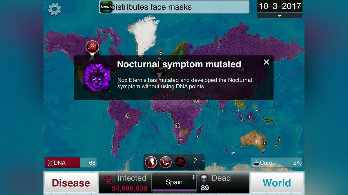 Скриншоты из Plague Inc: Evolved / Картинка 9