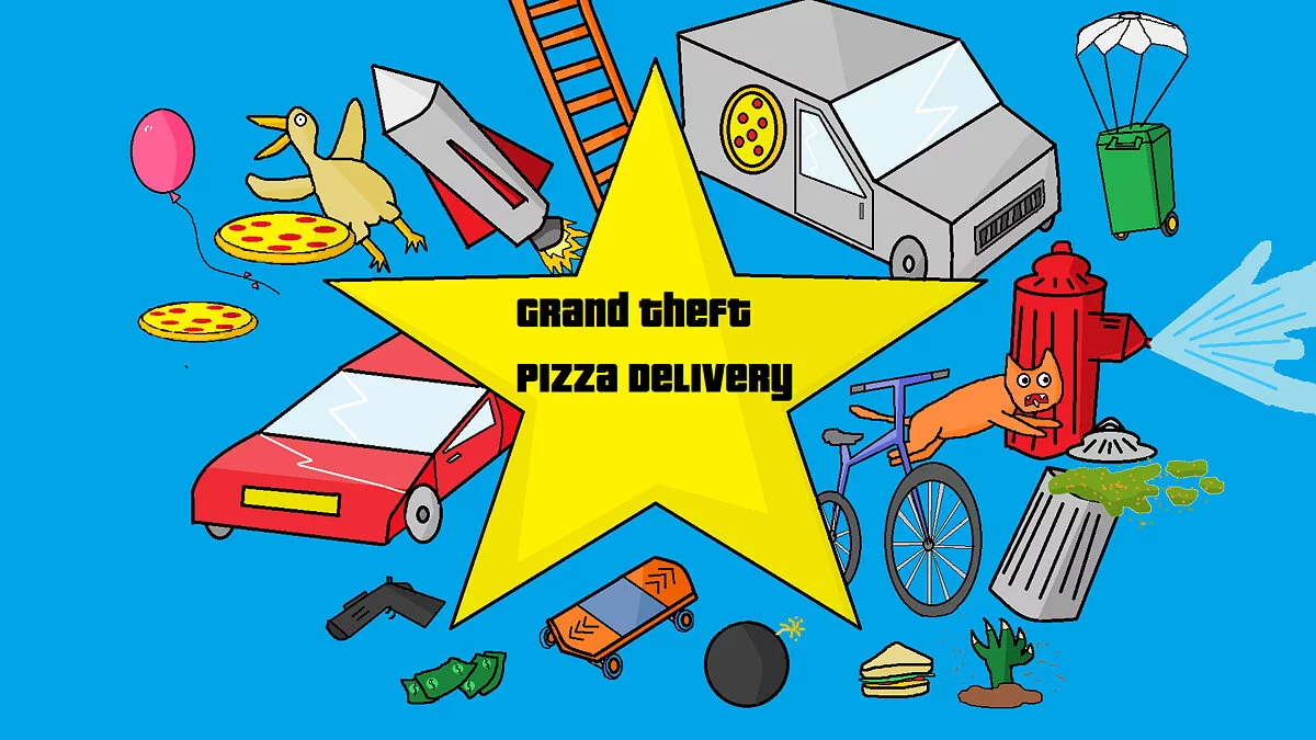 Скриншоты из Grand Theft Pizza Delivery