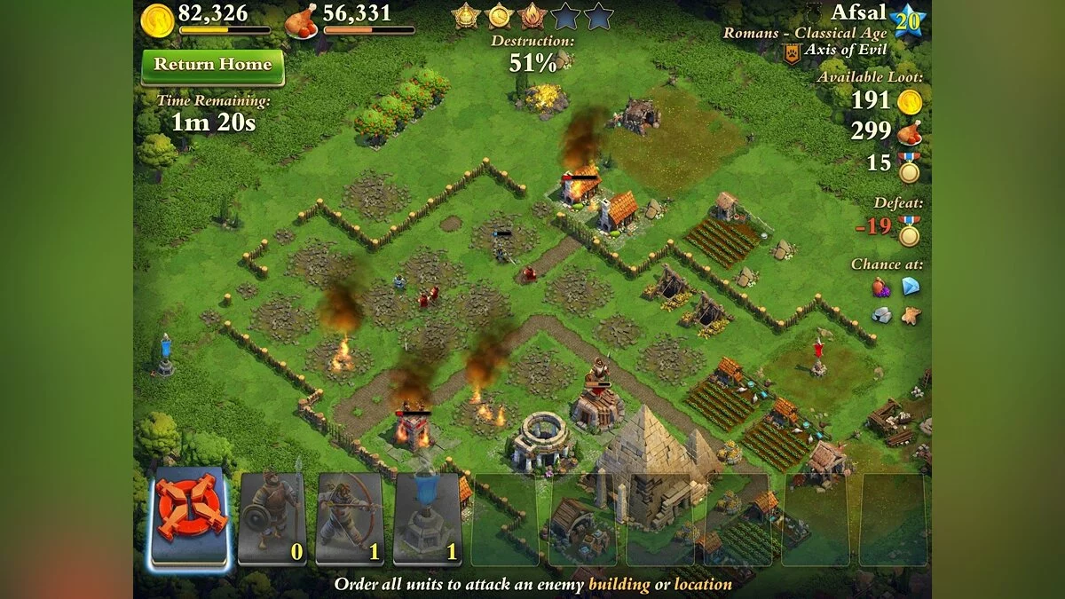 Скриншоты из DomiNations / Картинка 19