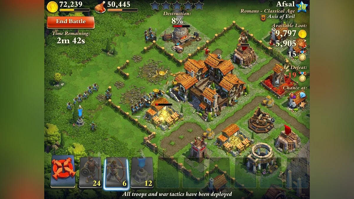 Скриншоты из DomiNations / Картинка 20