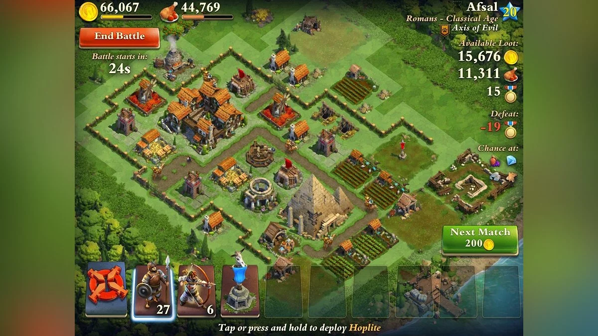 Скриншоты из DomiNations / Картинка 22