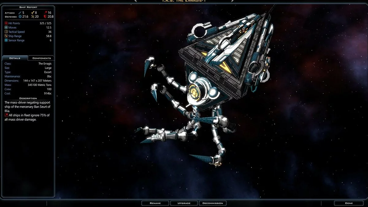 Скриншоты из Galactic Civilizations 3: Mercenaries / Картинка 9