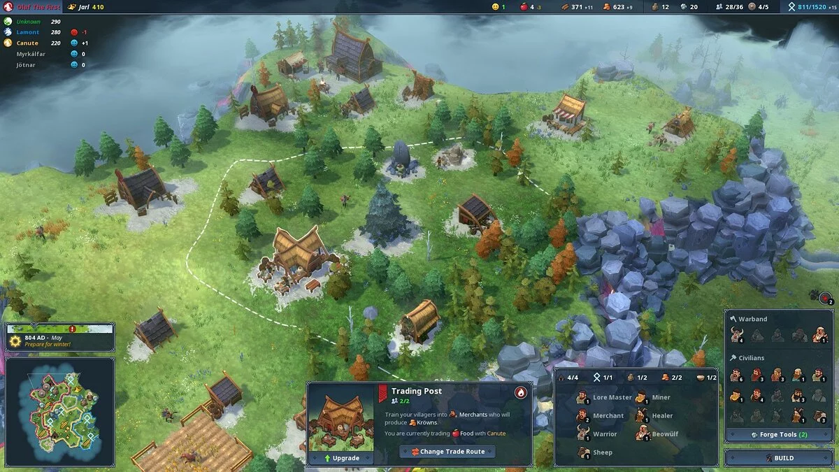 Скриншоты из Northgard / Картинка 7