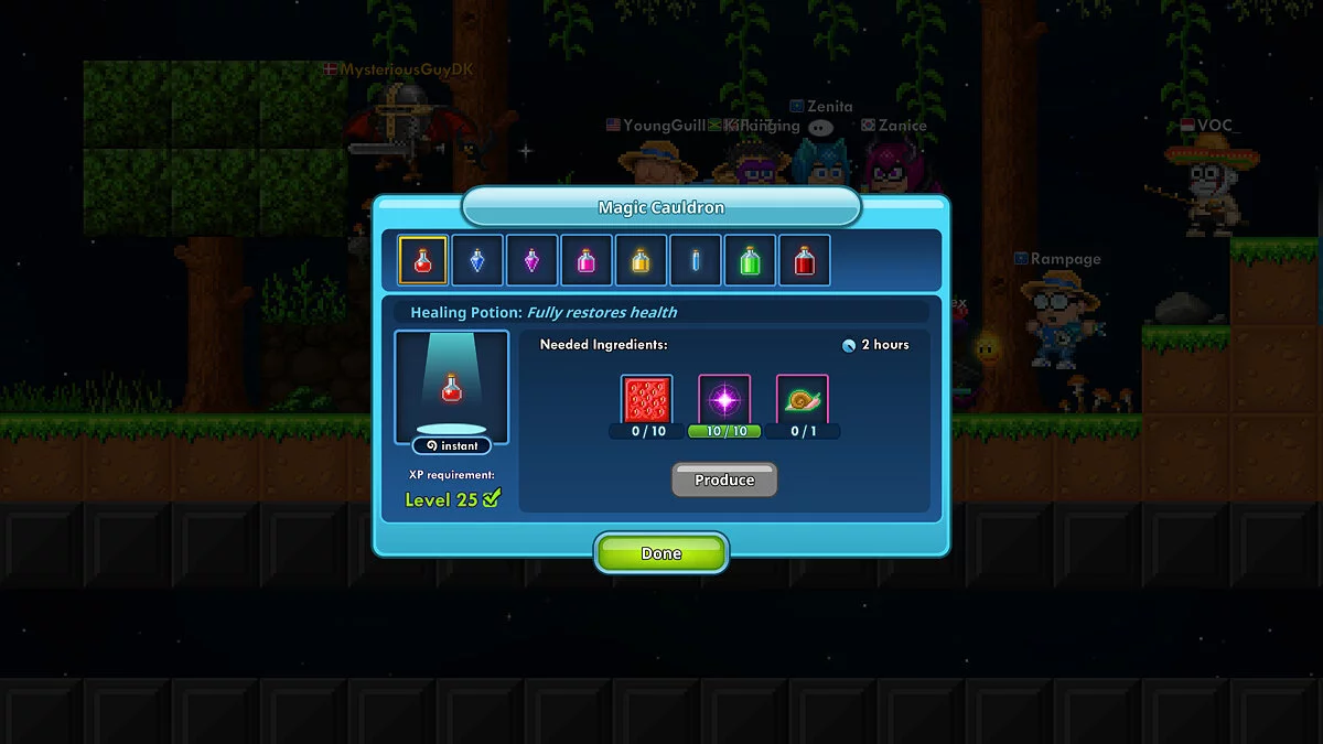 Скриншоты из Pixel Worlds: MMO Sandbox / Картинка 17