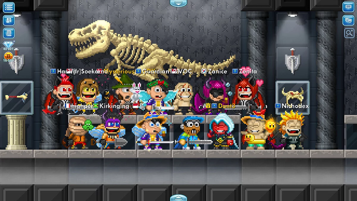 Скриншоты из Pixel Worlds: MMO Sandbox / Картинка 15