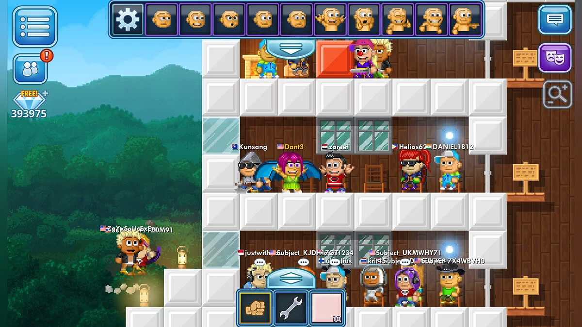 Скриншоты из Pixel Worlds: MMO Sandbox / Картинка 3