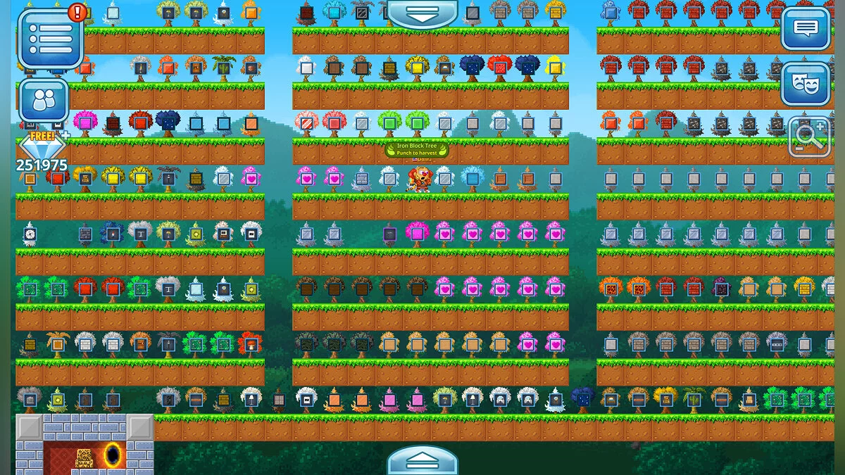 Скриншоты из Pixel Worlds: MMO Sandbox / Картинка 9