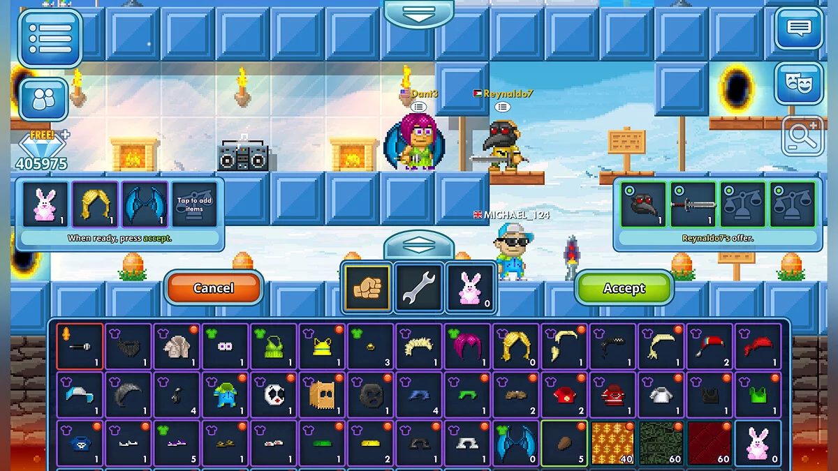 Скриншоты из Pixel Worlds: MMO Sandbox / Картинка 11