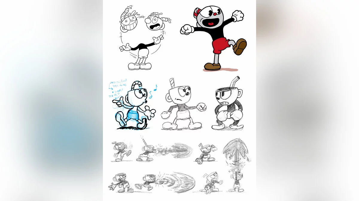Арт из Cuphead / Картинка 2