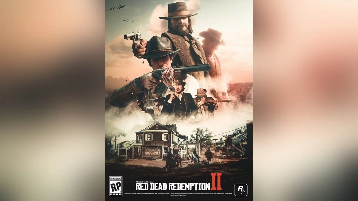 Арт из Red Dead Redemption 2 / Картинка 55