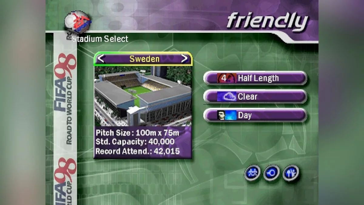 Скриншоты из FIFA 98: Road to World Cup / Картинка 4