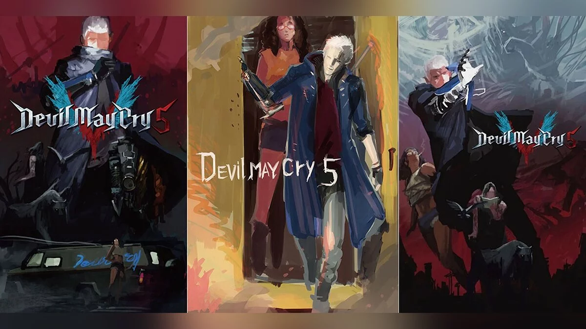 Арт из Devil May Cry 5 / Картинка 123