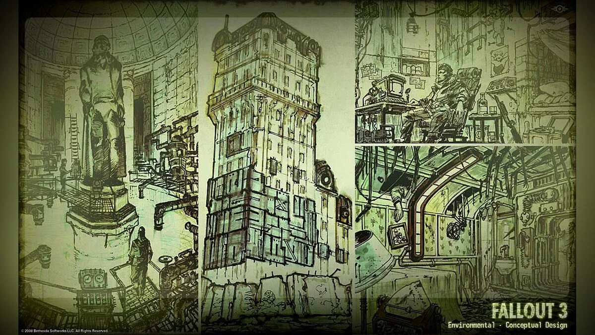 Арт из Fallout 3 / Картинка 18