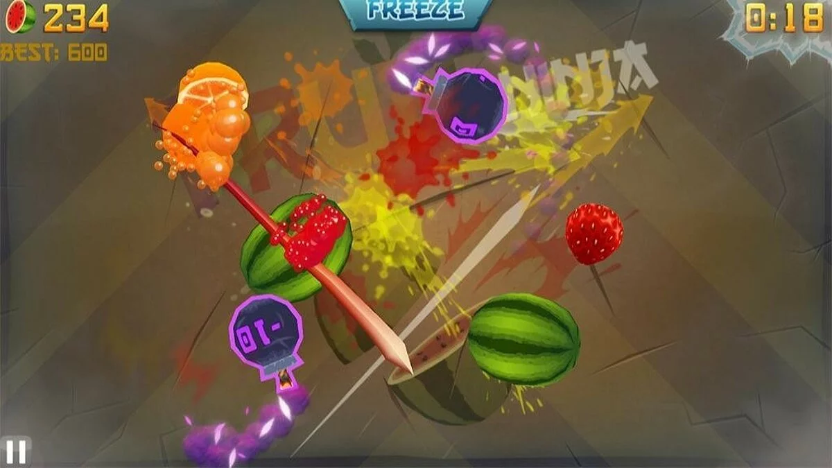 Скриншоты из Fruit Ninja / Картинка 125