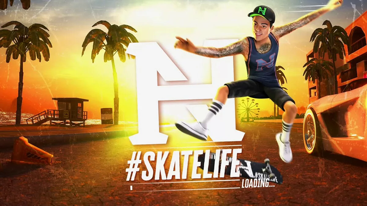 Арт из Nyjah Huston: #Skatelife