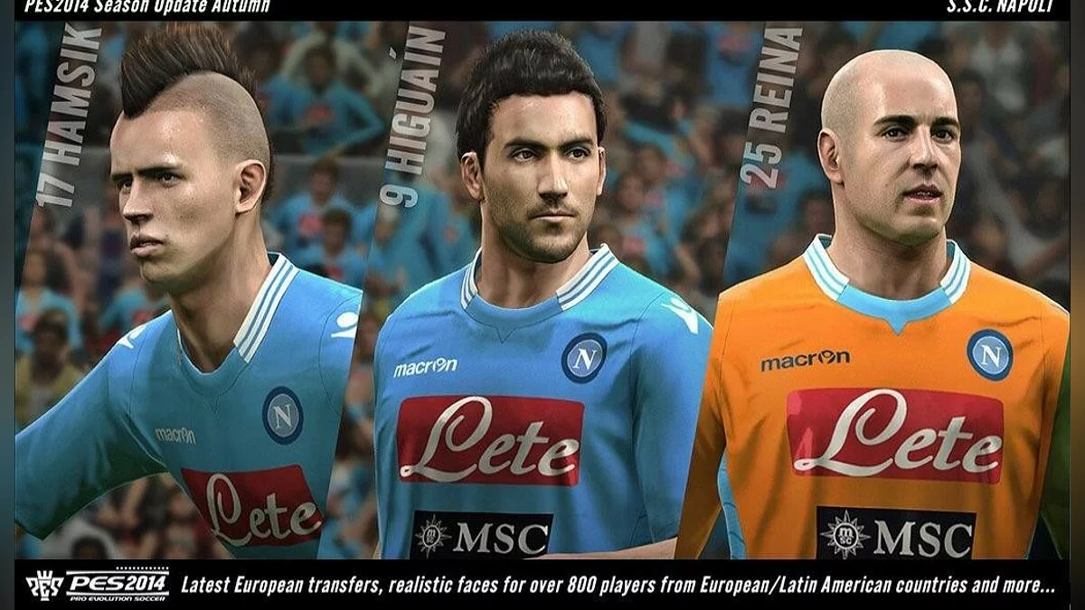 Скриншоты из Pro Evolution Soccer 2014 / Картинка 38