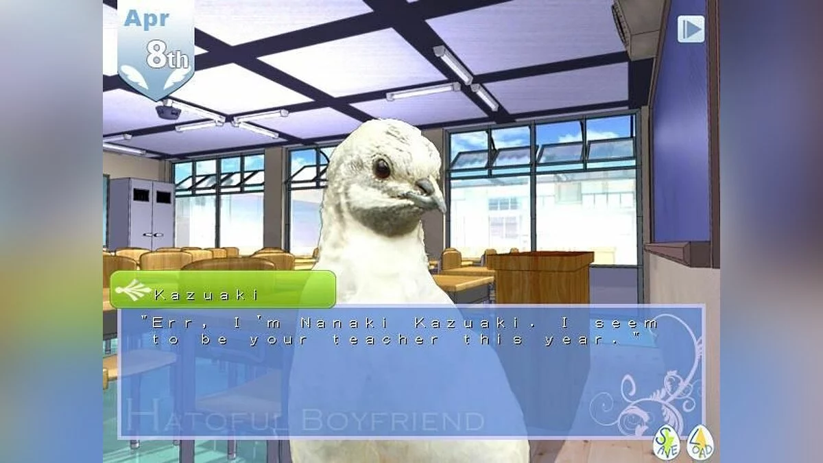 Скриншоты из Hatoful Boyfriend / Картинка 2