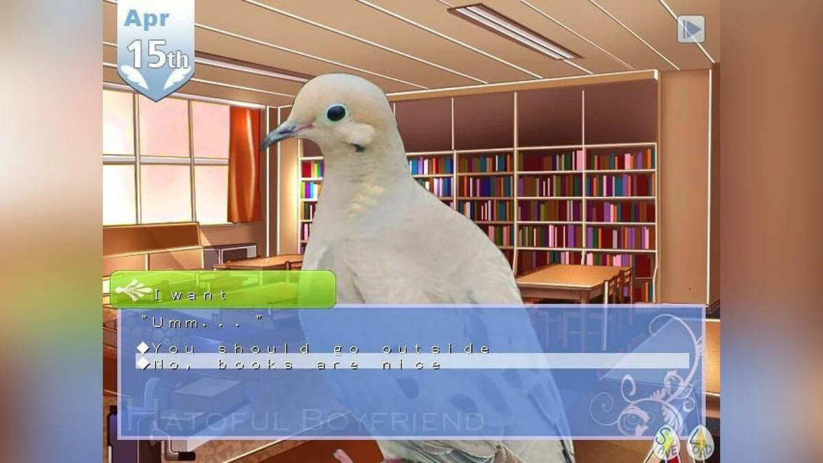 Скриншоты из Hatoful Boyfriend / Картинка 4