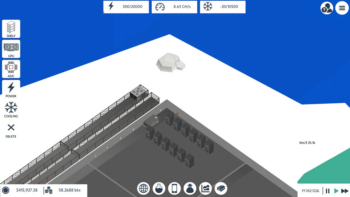 Скриншоты из Blockchain Tycoon / Картинка 2