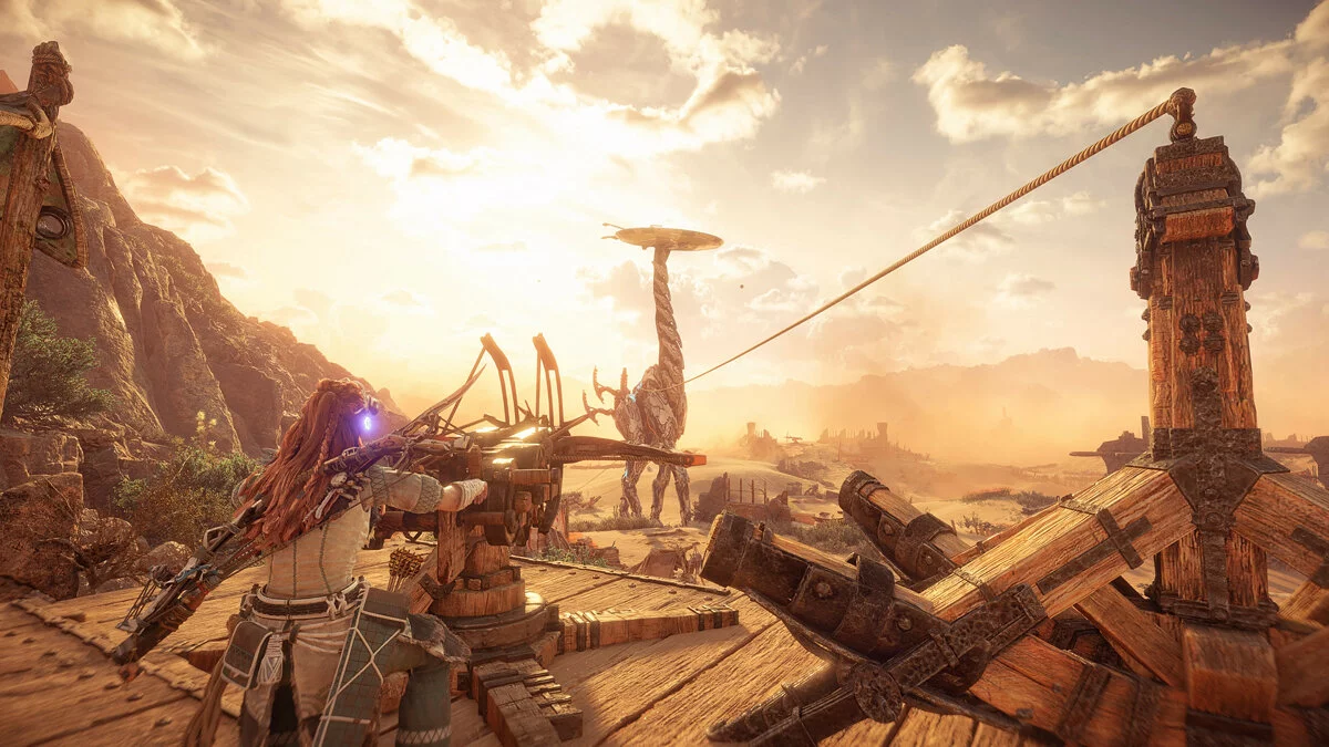 Horizon Forbidden West (Horizon: Запретный запад) - Геймплей высокой травы