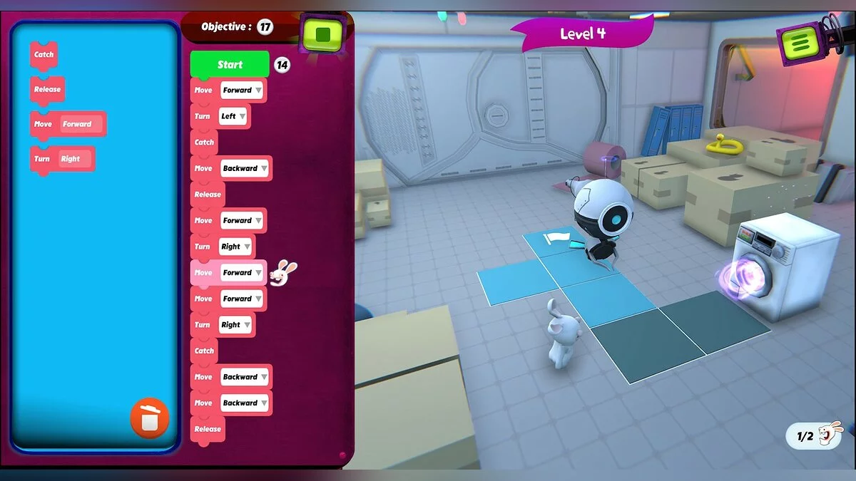 Скриншоты из Rabbids Coding / Картинка 2