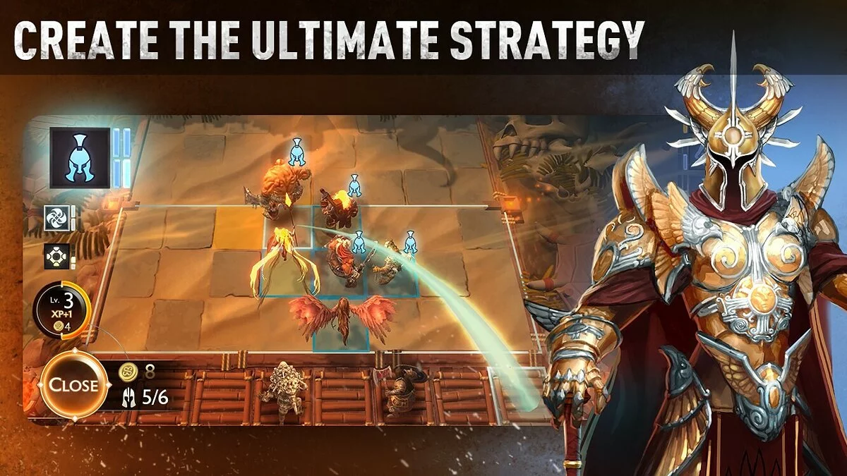 Скриншоты из Might & Magic: Chess Royale / Картинка 1