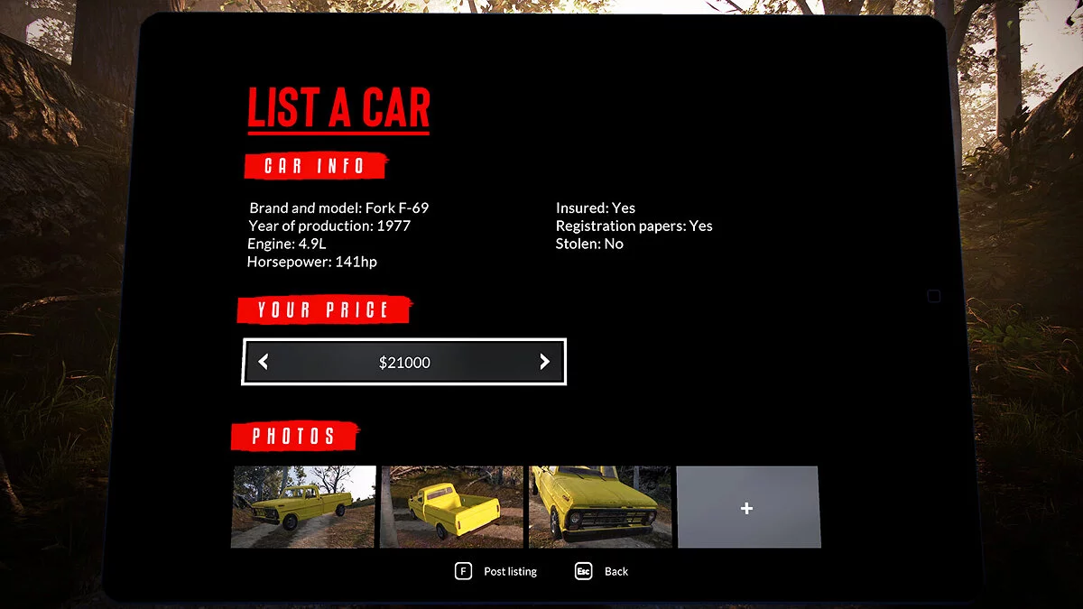 Скриншоты из Used Cars Simulator / Картинка 8