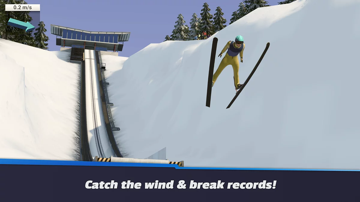 Скриншоты из Ski Jumping Clash / Картинка 3